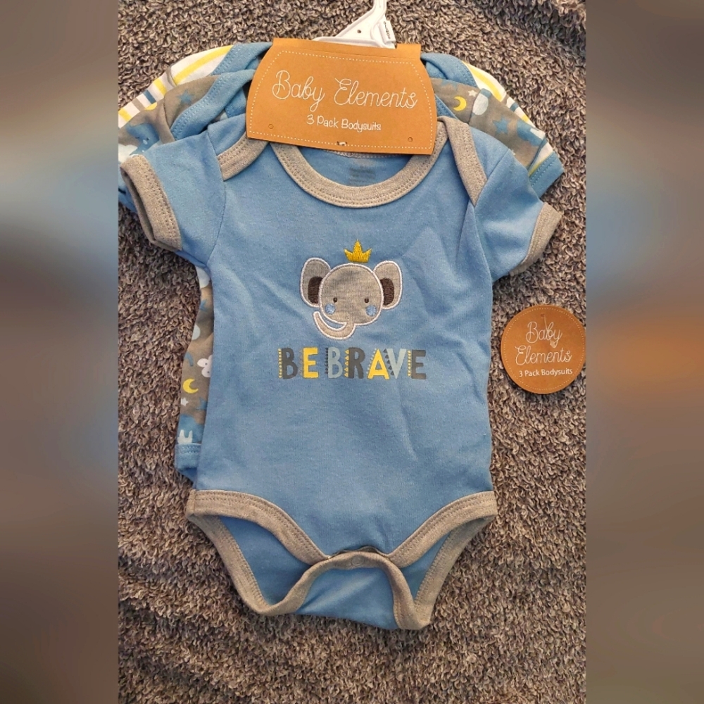 Baby 3 pack bodysuits